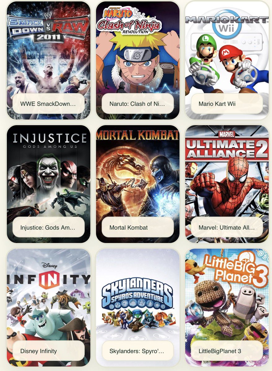 ughjaiagain's tweet photo. me &amp; my 9 games https://t.co/nkSqDqMPW7