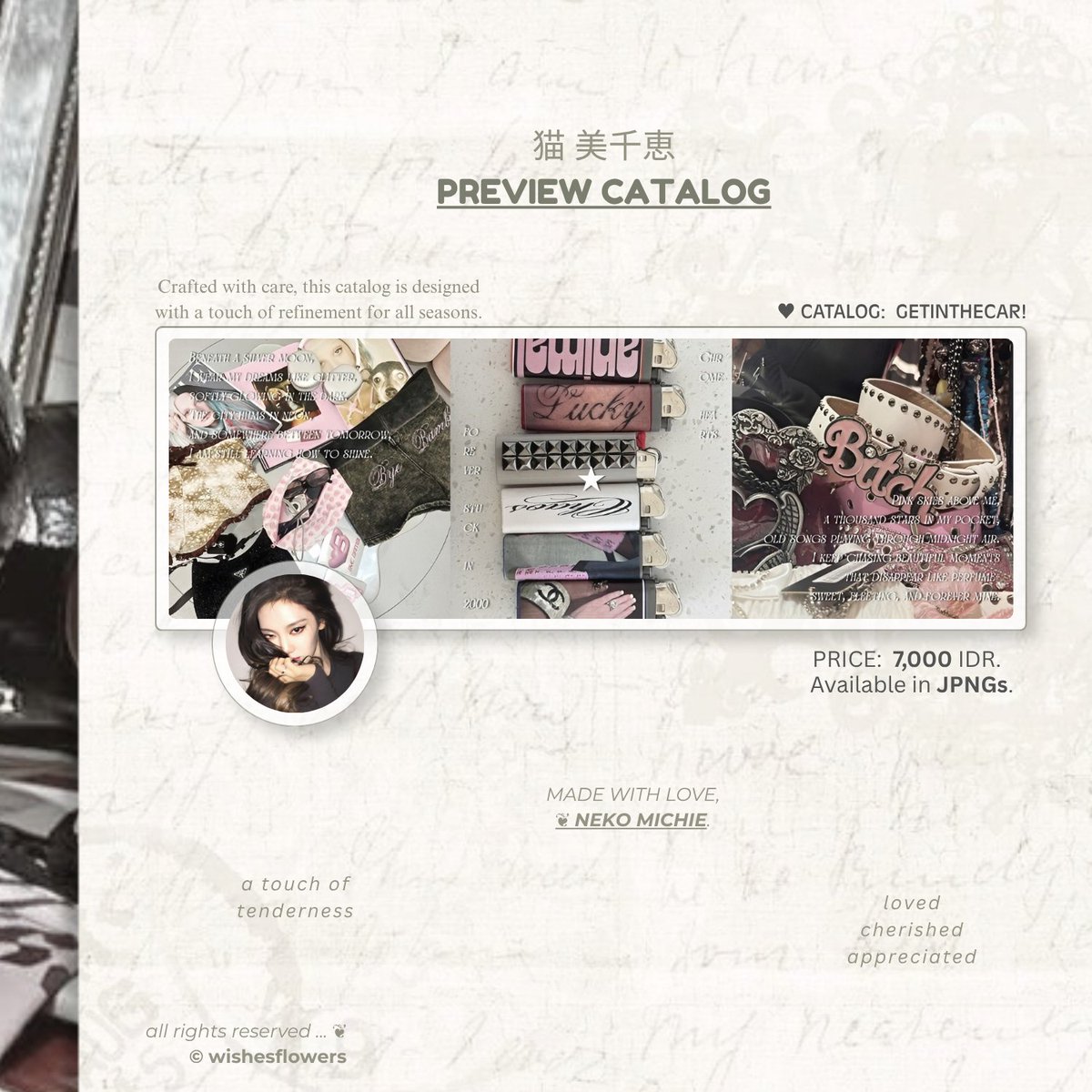 wishesflowers's tweet photo. ☆ .. a repost would be very appreciated!

#zonauang — morning, dearest &amp; darling. i have ( 10 ) ready to-wear layout from Ningning of aespa latest updates. each priced at IDR 7,000 &amp;. available in JPG + PNG for profile pictures. knock and ring my bell if you are interested,  ✪! https://t.co/RZBIQmZ9Bg