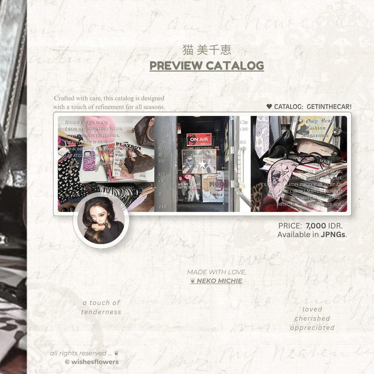 wishesflowers's tweet photo. ☆ .. a repost would be very appreciated!

#zonauang — morning, dearest &amp; darling. i have ( 10 ) ready to-wear layout from Ningning of aespa latest updates. each priced at IDR 7,000 &amp;. available in JPG + PNG for profile pictures. knock and ring my bell if you are interested,  ✪! https://t.co/RZBIQmZ9Bg