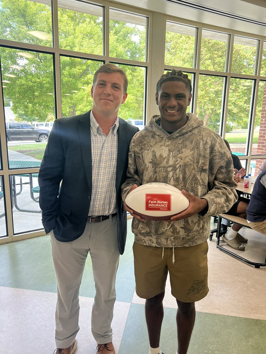 GreeneDevilsFB's tweet photo. The Levi Myers @FBITN Player of The Game against Sullivan East Week 5:
Mikey Muyanja @MikeyMuyan40928
Go Devils!
#EAT #WorkHarder https://t.co/hgsvZMnofb