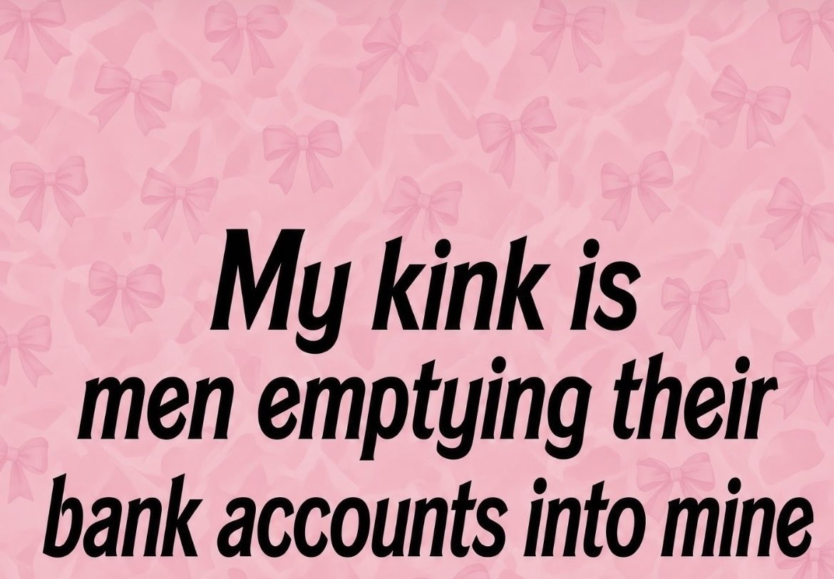 QueenLola_1's tweet photo. I have a money kink 🤑
Money just really gets me 😮‍💨 https://t.co/xc8WTTZWdY