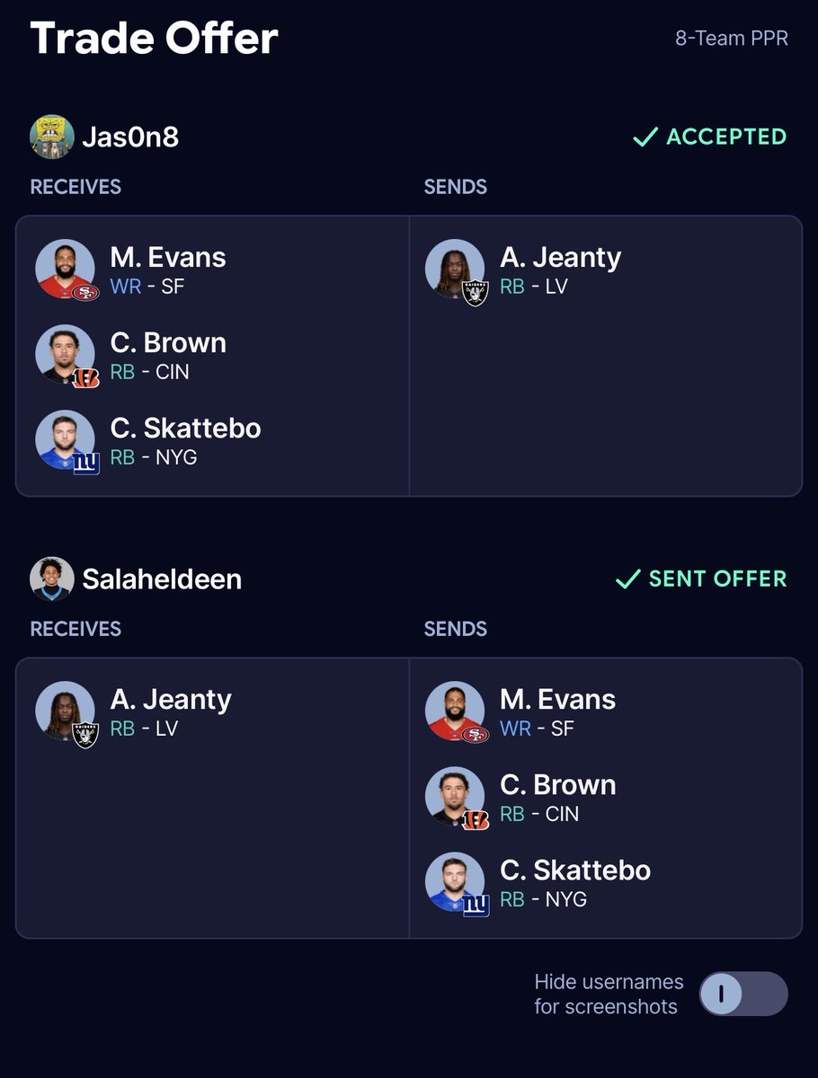 TFFLOfficial's tweet photo. Officially Official, The 13th trade of the TFFL season https://t.co/Y67l2t3EyW