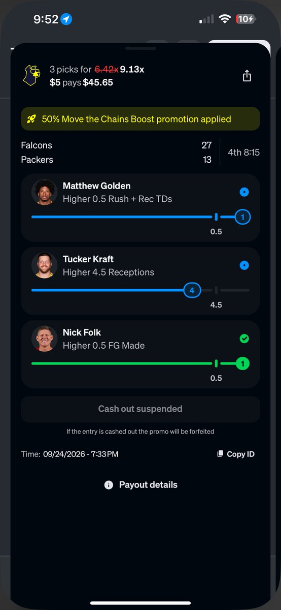 w7ste_'s tweet photo. @100Guts Bobble catch didn’t count btw.. https://t.co/vLOZwWPLX2