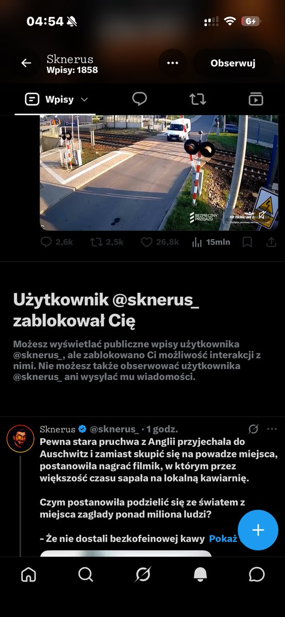 ogrody0gf's tweet photo. Oficjalnie spełniły się dzisiaj moje wszystkie najszczersze marzenia związane z tą platformą 
merytoryczny komentarz pokonał nieskalaną psychikę jednej z największych kurew internetowych tej generacji i sprowadził ją na tyle nisko że zdecydował się mnie zablokować 
@sknerus_ https://t.co/qEDaYBvPuU