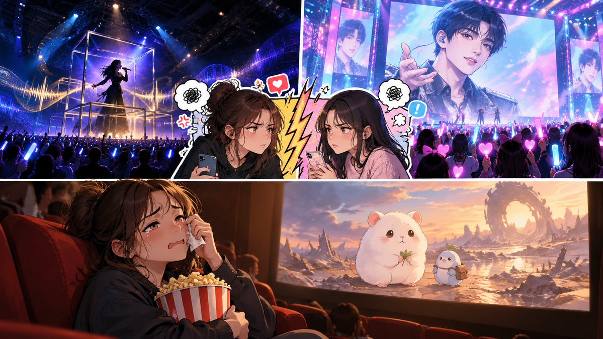 Watchdog_Sleepy's tweet photo. AdoとK-POPファンの争いで心がすり減り、癒しを求めて劇場版ちいかわ観に行ったら、普通に理不尽な絶望見せられてさらに心削られた。泣きそう。 https://t.co/jG4aNR7mim