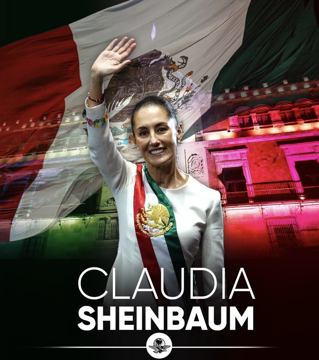 Oficial_Vicman's tweet photo. Dra. Claudia Sheinbaum Pardo, presidenta de México. Felicidades por su gran trabajo con todos los mexicanos.

La mejor presidenta del mundo 🌎 https://t.co/zmEEWrYRgS