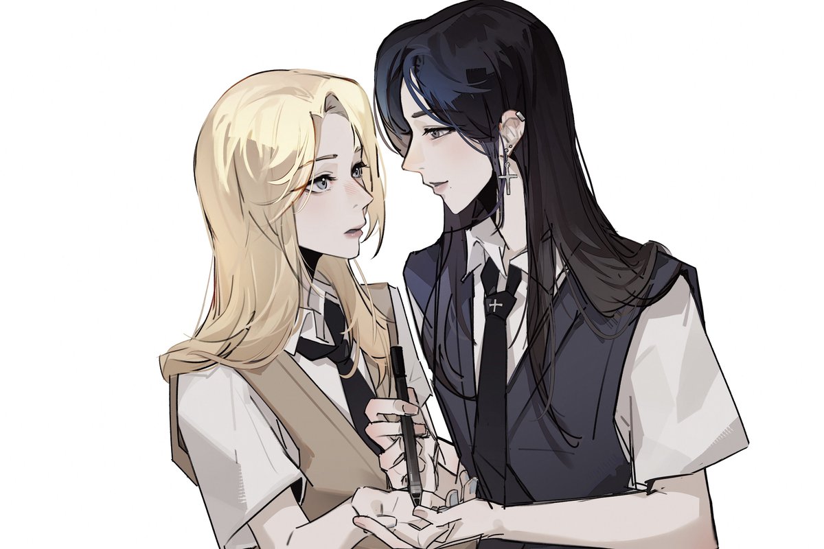 mangoguo_'s tweet photo. ✍️…
别以为我看不出来！

#칼윈 https://t.co/fhS1v630tF
