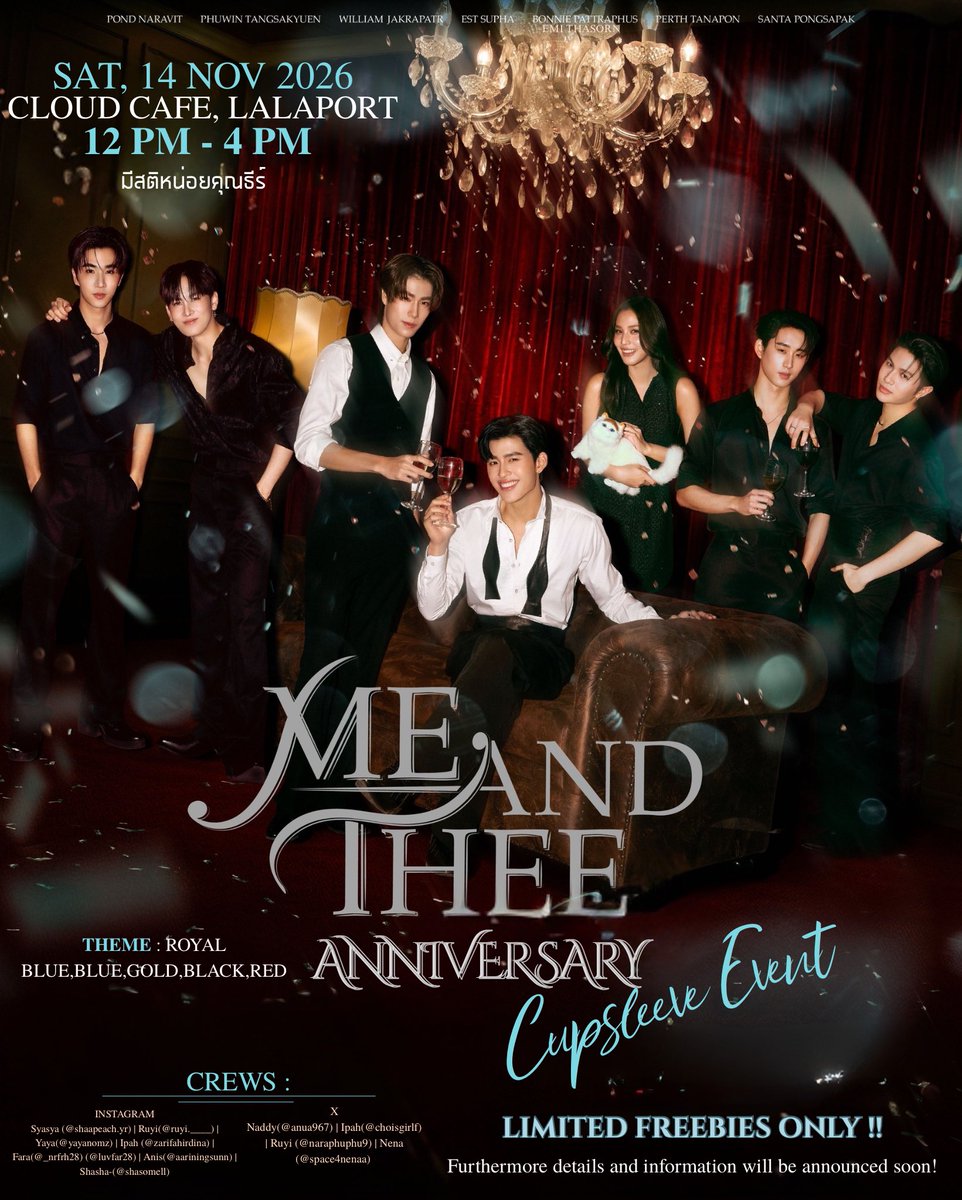 MATCSEMY's tweet photo. Saved the date yet ? 🤔💭

𝓜𝓮 𝓪𝓷𝓭 𝓣𝓱𝓮𝓮 𝓐𝓷𝓷𝓲𝓿𝓮𝓻𝓼𝓪𝓻𝔂 Cupsleeve Event !! 

Check out the details in the poster below 👇
More details and freebies previews coming soon 🔜 

Stay with us for a little bit more na ka 🫶🏻💗

#MeAndTheeSeries #cupsleeve_my https://t.co/RJOHfiOXZz
