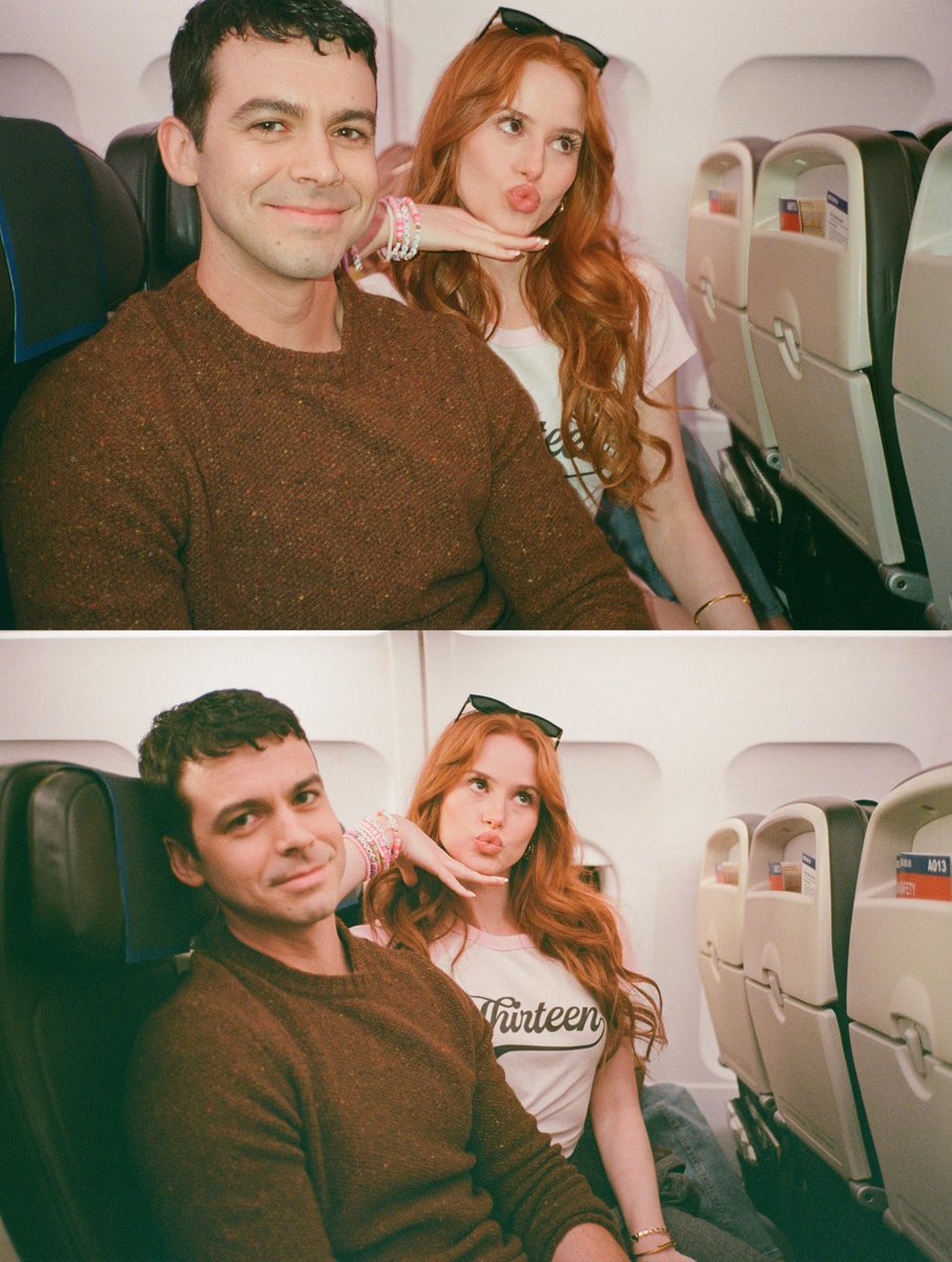 Joey Pollari Madelaine Petsch behind the scenes AHS 13
