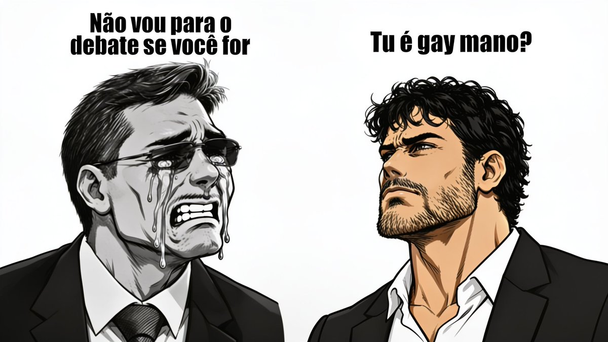 supremomemeral's tweet photo. Esse é o resumo do porquê não chamaram o Renan para o debate da Globo https://t.co/c5kVZbyCEc