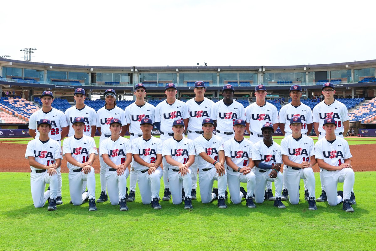 USABaseball15U's tweet photo. 20 players. 1 Mission. Time to go for gold 🥇 https://t.co/oM1GP8sl6X