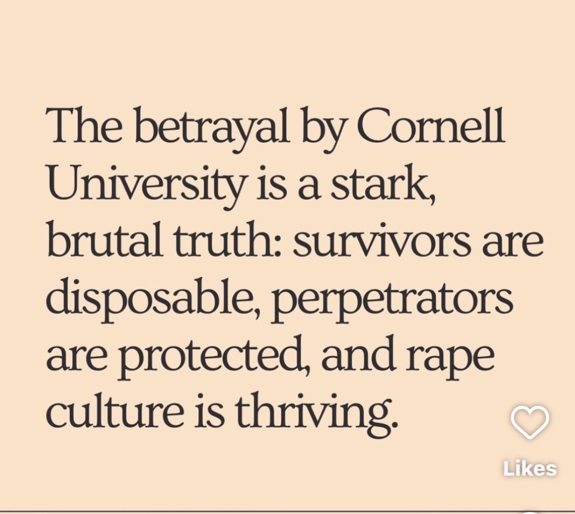 KarenEthier5's tweet photo. @Cornell Ignoring this sexual violent assault is a dam sin! Shameful https://t.co/Jubju7Wuhe