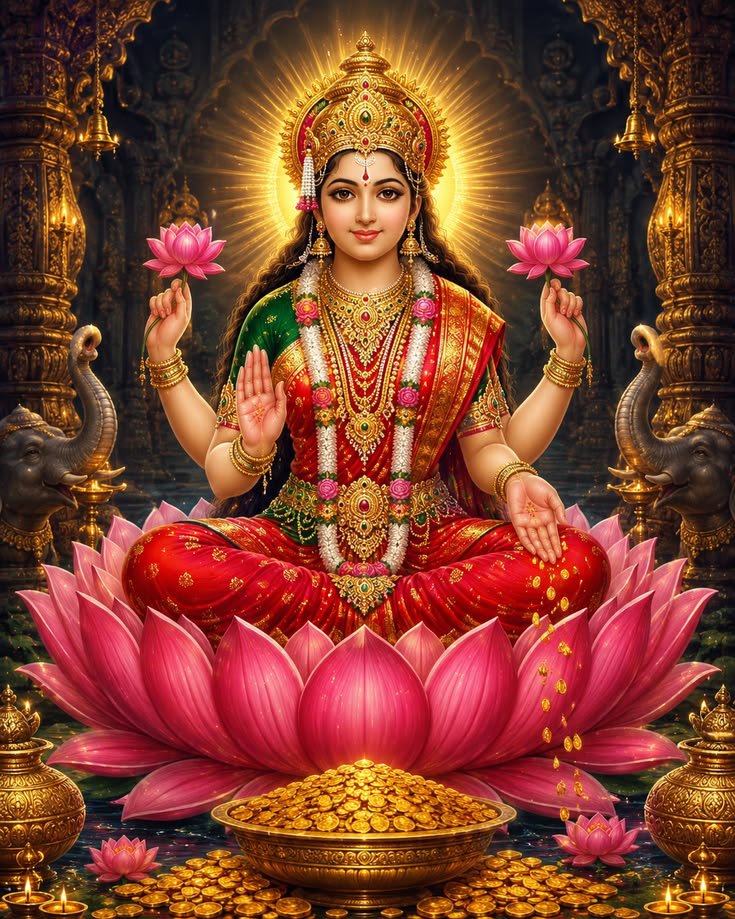 _shivpriye's tweet photo. माँ लक्ष्मी की कृपा से हर घर में सुख-समृद्धि आए,
हर जीवन में खुशियों की नई रोशनी जगमगाए 🙏❤️ https://t.co/fwrr9l8QgA