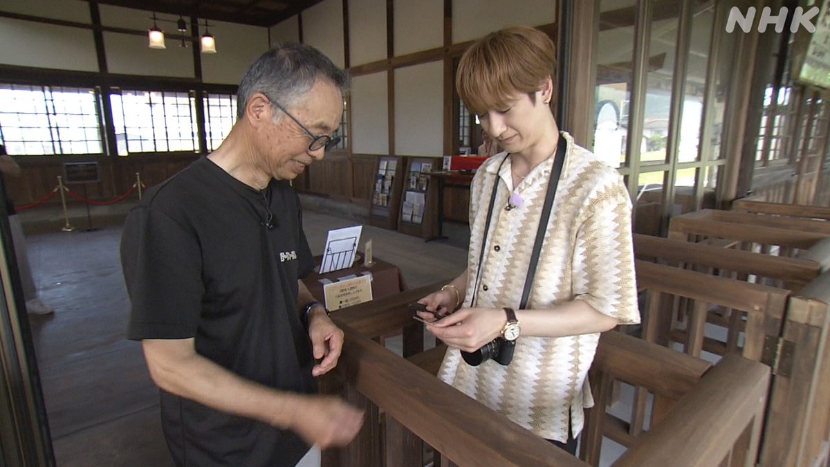 nhk_hiroshima's tweet photo. ／
Kis-My-Ft2💜#宮田俊哉さん
アニメ「ざつ旅」のラストを飾った
島根県出雲市と松江市美保関へ！
＼

総合(中国地方)📺9/26(土)18:05
https://t.co/CCGGhgRyEw

地元に伝わる出雲大社と美保神社を参る“両参り”と呼ばれる風習を紹介⛩
原作者 #石坂ケンタ さんも登場！
ナレーターは #窪田等 さん🎙 https://t.co/ei1jPTyVwN