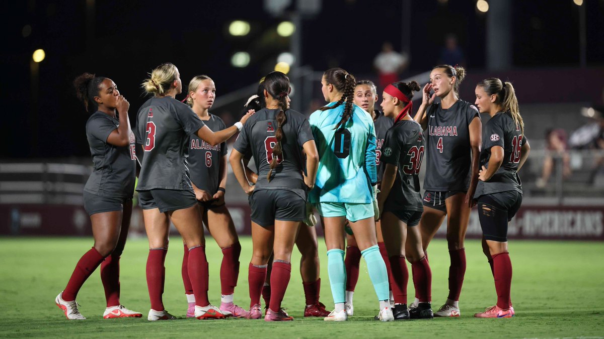 AlabamaSoccer's tweet photo. RECAP | Soccer Posts Seventh Shutout, Third in SEC Play, to Defeat Texas A&M, 1-0
๐: https://t.co/SxpDey7RCY
#RollTide https://t.co/jcw13czOMx