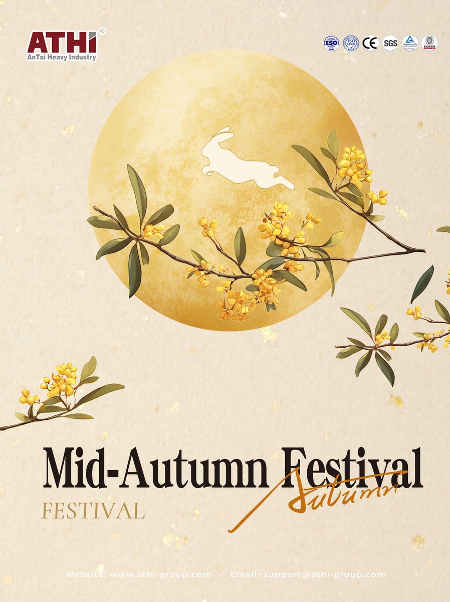 AnTai1991's tweet photo. Under the same full moon, ATHI wishes our customers, partners and friends a joyful Mid-Autumn Festival. 🌕
#MidAutumnFestival #ATHI https://t.co/m26o3IfDvF