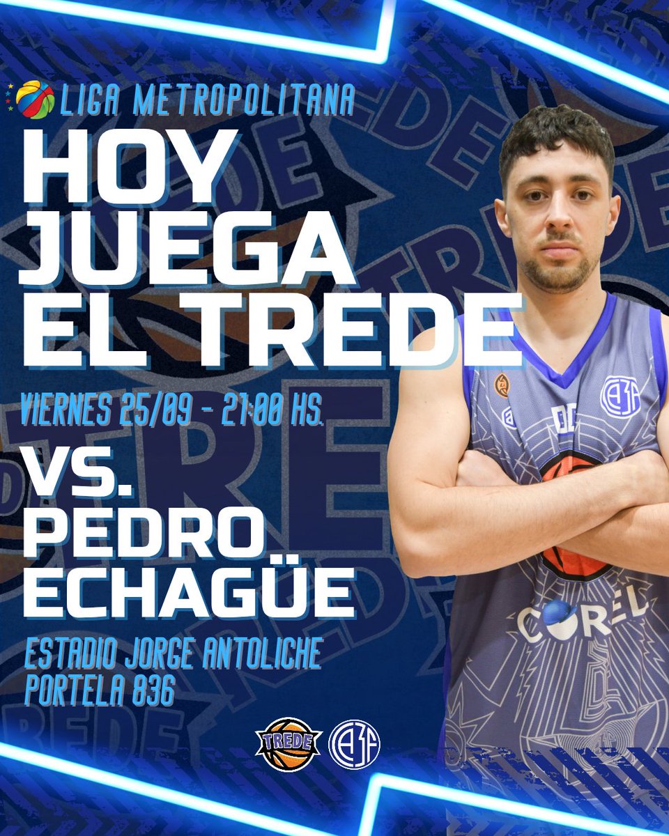 tredebasquetok's tweet photo. ¡HOY JUEGA EL TREDE! 💙🤍🏀
#SomosPasión #SomosFamilia #TredeBasquet #ORGULLODEPERTENECER #febamba https://t.co/Wx8eb9woVR