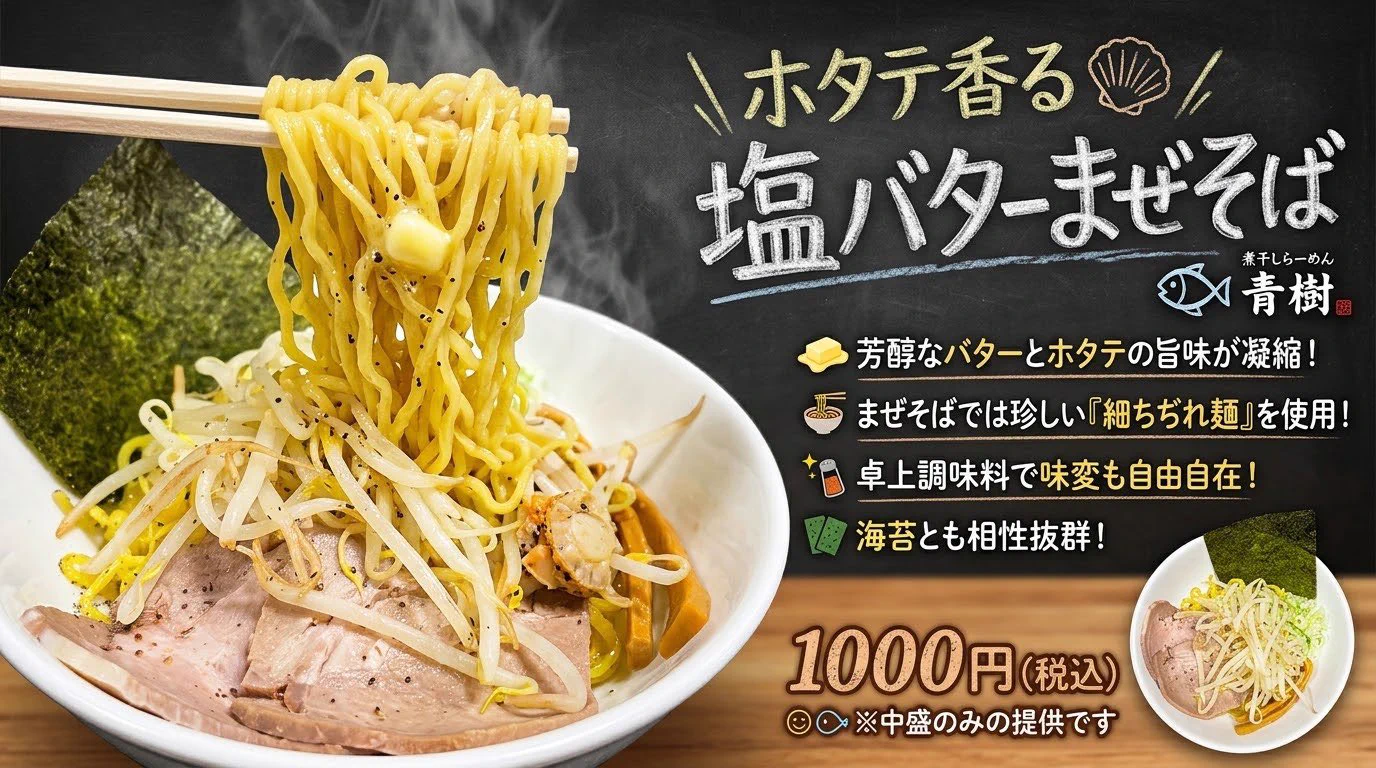 煮干 し ラーメン 青樹