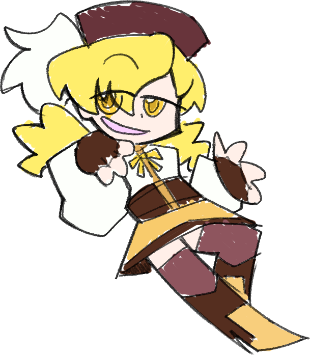 MagicalGirlGF26's tweet photo. @AlinaGray_Art I also have a third friend! Mami! She's the coolest! https://t.co/K56mvHZX3a