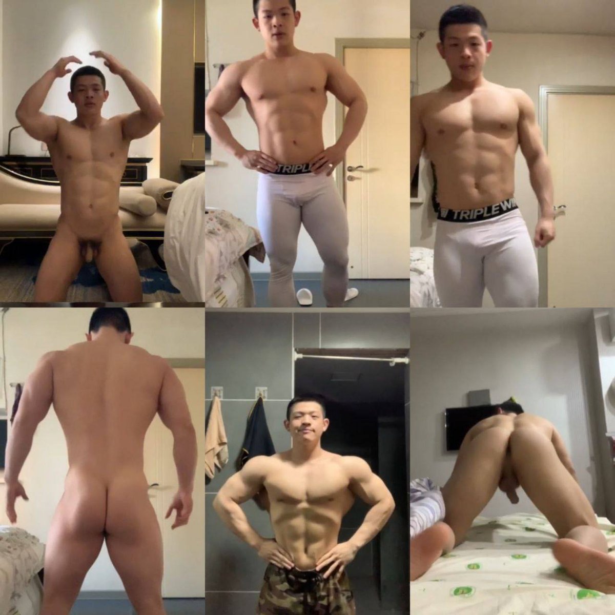 StaceyG51491's tweet photo. 编号：W1340  网红16min

#直男 #肌肉 #薄肌 #采访 #勾引
🔞出直男采访频道, 持续更新 
⏩土味/制服/正装/各种类型
⏩持续更新 ,主页可联系客服 https://t.co/BHNLZ5ClgC