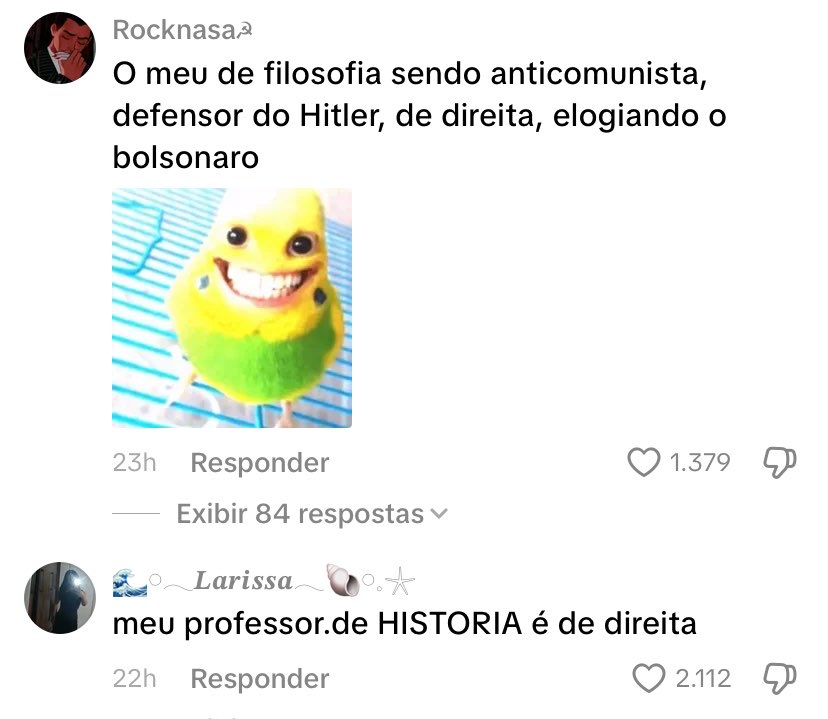 atenadesgracada's tweet photo. como pode alguns professores de história, filosofia e sociologia apoiarem a extrema direita https://t.co/aVPdqbUzQh