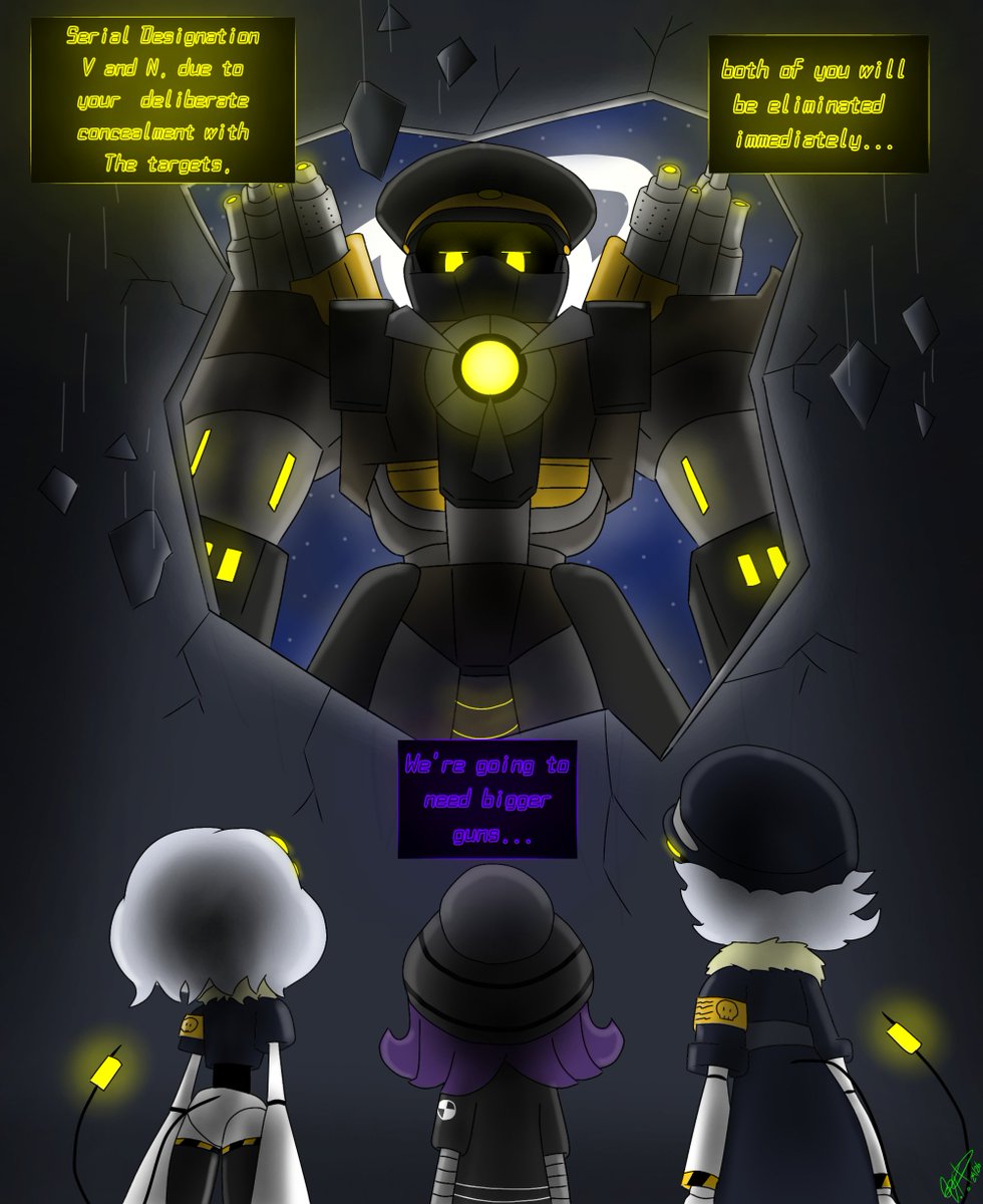 Victor_Draft13's tweet photo. "The invasion in the Colony"
.
.
.

Titan Murder Drone Male - Dave by:Eveston - Elite Big Speakerman - Hugo
#MurderDroneUzi #MurdeDroneN #MurderDroneV #MD  #MurderDrones #Murder_Drone #MurderDroneOC https://t.co/9GrnpJq2Ci