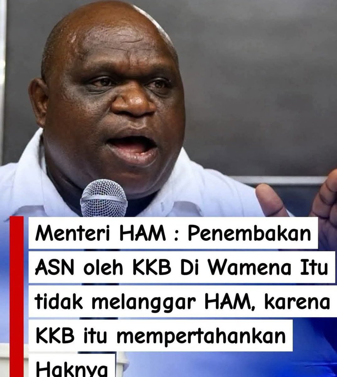 MilahPass's tweet photo. Ntah mau jadi apak negara ini klou di pimpin orang kaya gini #mentri #HAM https://t.co/RbuY9Tx8Yz