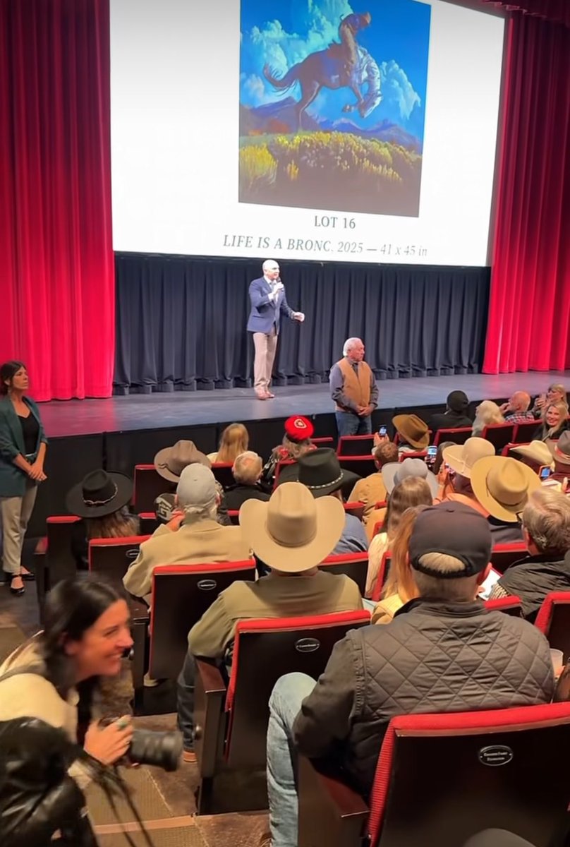 aniisa15_Z's tweet photo. Mark Maggiori, my favorite living painter, made history last night. His work sold for $1.3 million, a record for a living Western artist. Congrats to Mark and his family! https://t.co/YhhQrUdeD0