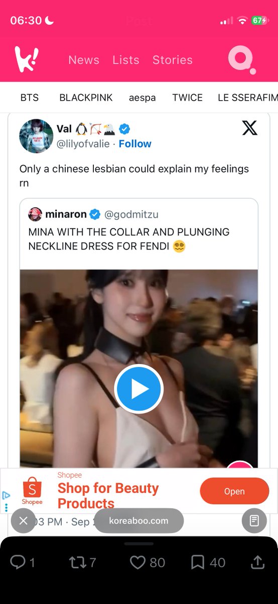 minastimbearr's tweet photo. ur koreaboo debut @lilyofvalie https://t.co/xkcIzD2MGq