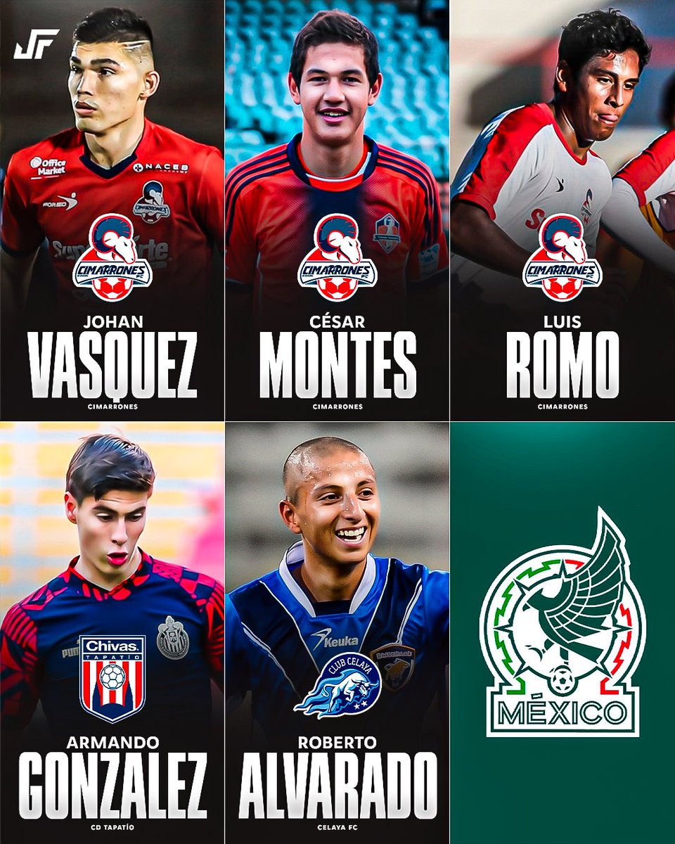 Jovenesfutmx's tweet photo. 🇲🇽💪DE SEGUNDA A SELECCIÓN MEXICANA

Estos son algunos jugadores que pasaron por la antigua Liga de Ascenso, hoy Liga de Expansión, y que terminaron siendo convocados a la Selección Mexicana por Rafa Márquez. 👀

❌Johan Vásquez, Luis Romo, César Montes y el “Piojo” Alvarado jugaron en clubes que, desafortunadamente, desaparecieron. 😔
🔝Otros como Erik Lira y compañía surgieron de equipos filiales como Pumas Tabasco y CD Tapatío. 🌱

🤔 Imagínense cuántos jóvenes más podrían surgir y dar el salto a la Liga MX y a la Selección si se reabrieran el ascenso y descenso…

El talento está ahí. Solo necesita una oportunidad.