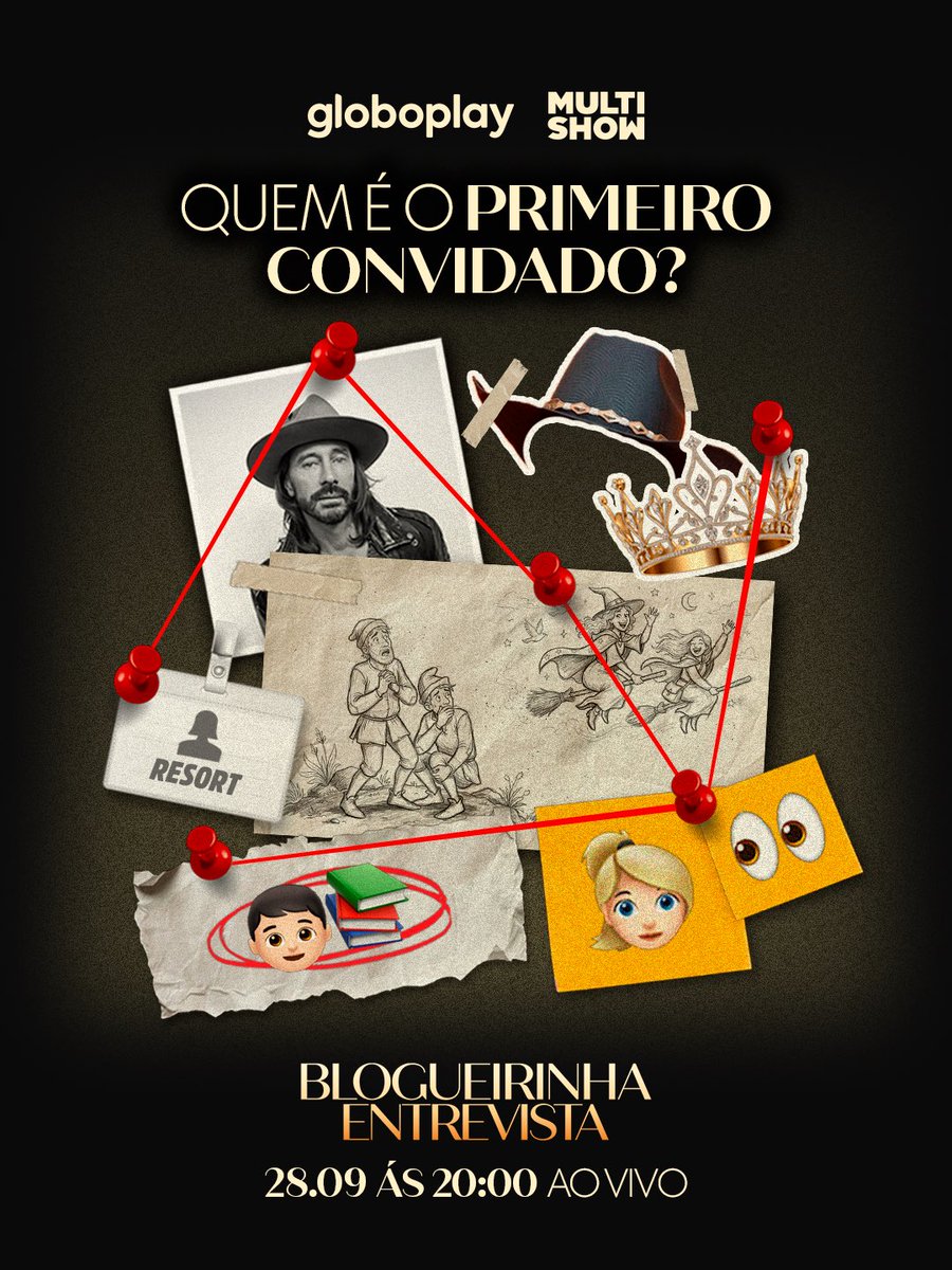 multishow's tweet photo. Se você ainda não sabe, chegou a hora de tentar descobrir quem é o primeiro convidado do #BlogueirinhaEntrevista 🗣️ 

▶️ O programa estreia dia 28/09, às 20h, no Multishow e no @globoplay https://t.co/QafUkbkMSM