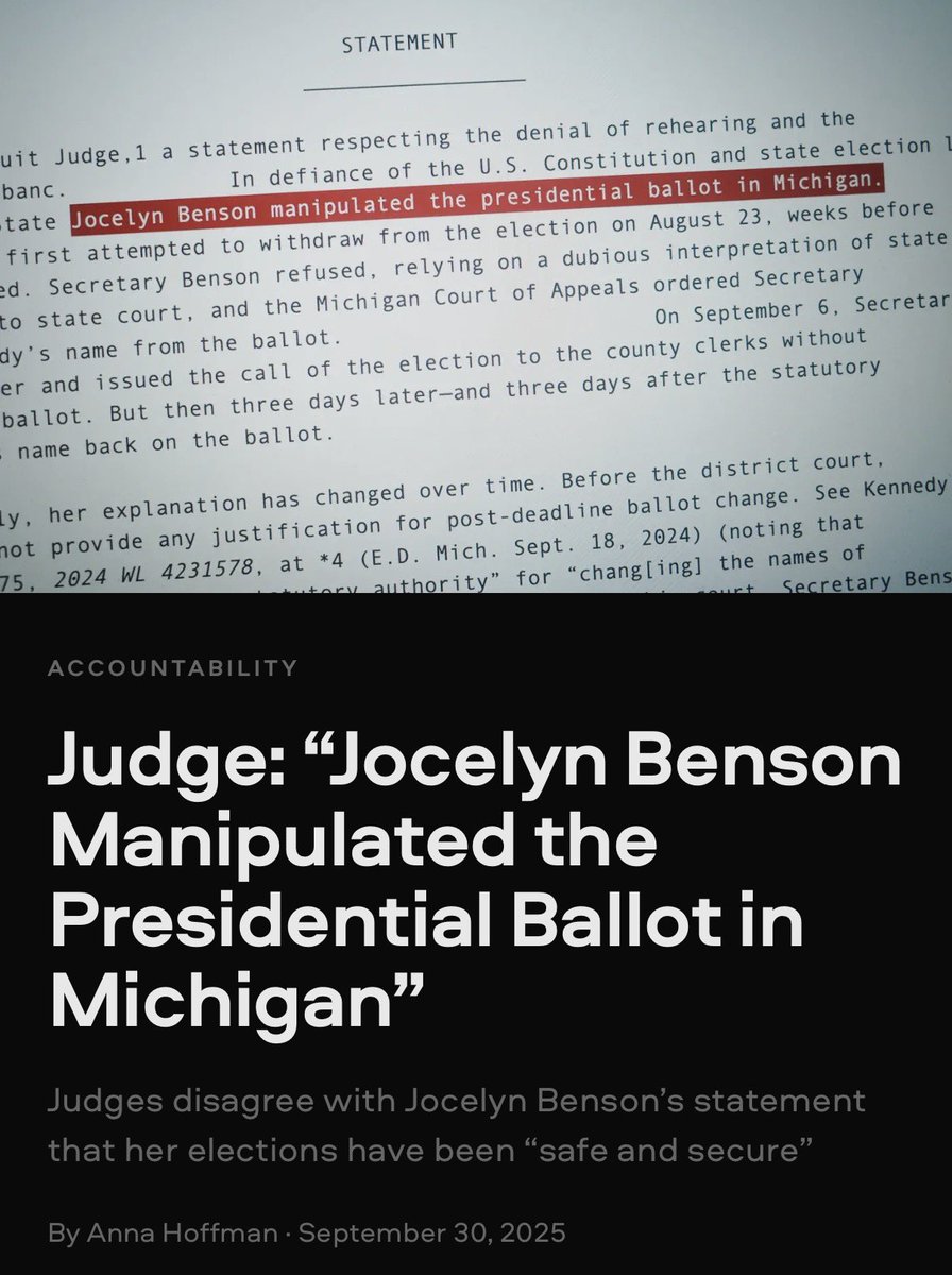 shoesonplease's tweet photo. She’s literally overseeing her own election for governor. Everyone should have a problem with that. https://t.co/vTAvjXaNDI