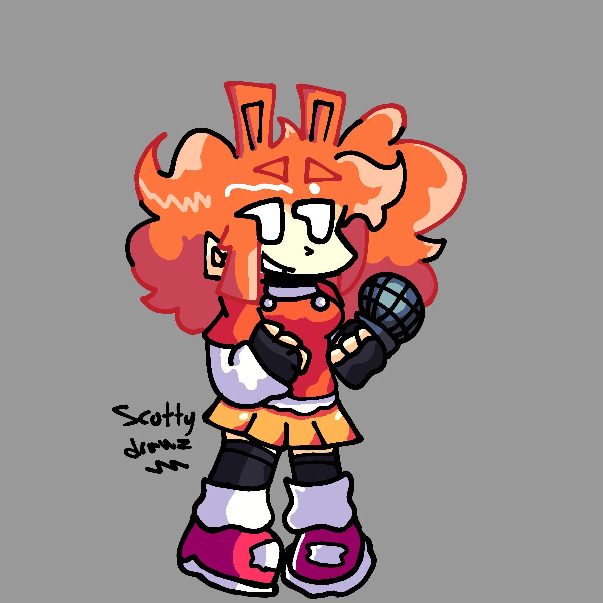 JunioTheBread's tweet photo. Repost!!. Idle for Carmella 🥕
#fypシ゚viral #art #fnfart #fnffanart #fnfoc #fnfconceptart #oc #fyp #fnfsprite https://t.co/NVaFEVYCPT