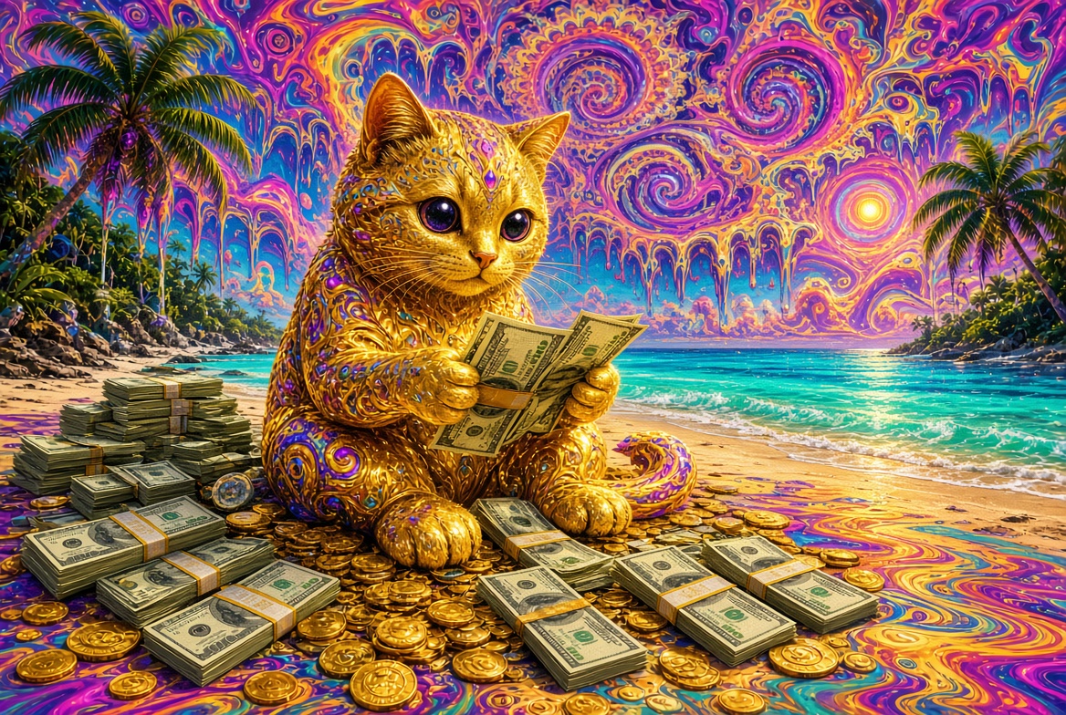 SevioGuzellik's tweet photo. @MemesRobinhood $GOLDEN should be on this list. It's absolutely going to melt faces. Backed by gold,this kitty is headed to the hundreds of millions! https://t.co/hNd5VLNfN5