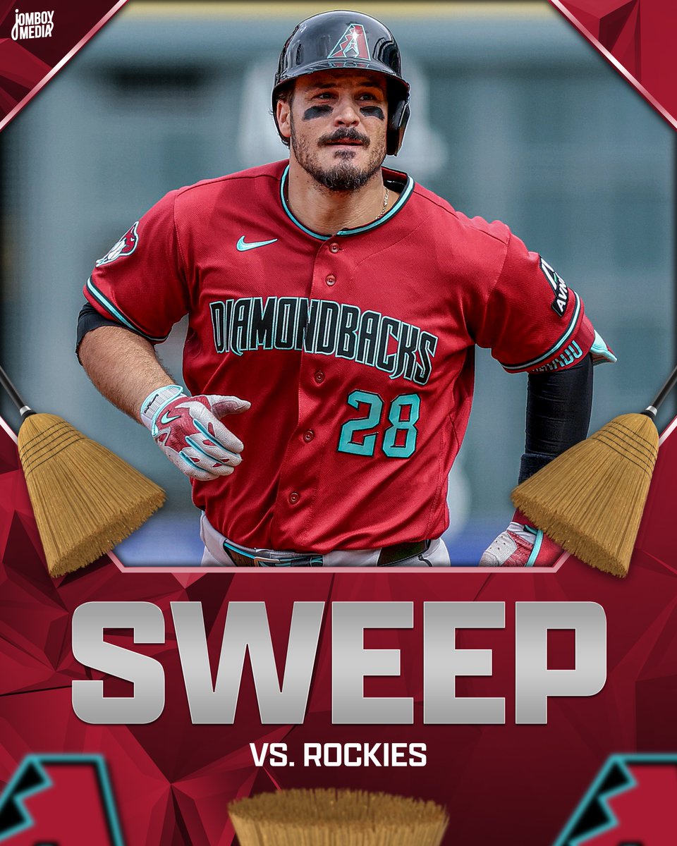 TalkinBaseball_'s tweet photo. Diamondbacks sweep the Rockies and are now 2.5 games back of the Phillies for the final Wild Card spot https://t.co/S1lxngifCV