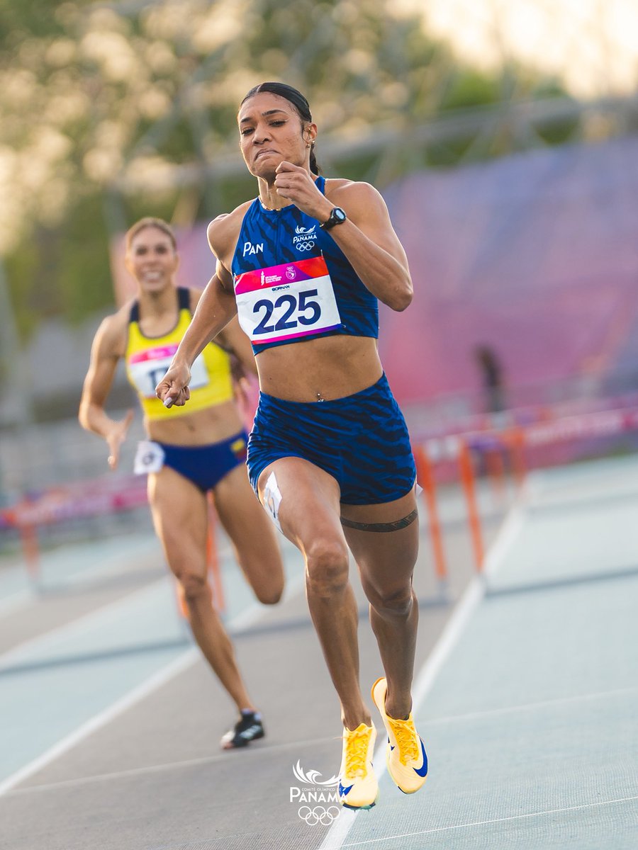 COlimpicoPanama's tweet photo. ¡¡¡MEDALLA DE ORO Y RÉCORD DE JUEGOS PARA GIANNA EN SANTA FE 2026🔥🏃🏽‍♀️!!!

Gianna Woodruff, con tiempo de 54.11seg, se apoderó de la medalla de oro en los 400m con vallas de los XIII Juegos Suramericanos Santa Fe 2026, estableciendo, adicionalmente, RÉCORD del evento. 🥇😱 https://t.co/FR52pJ6cYn