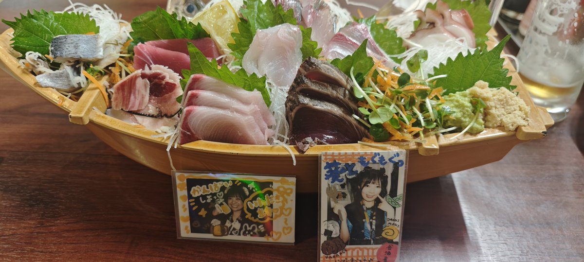 yasu1129yasu's tweet photo. 昨日の海鮮
たくさん食べて少し飲みました🍶
東北は海鮮美味しい(*´∀｀)

#あおいとアオハル
#雪城葵
#みーちゃん見守り隊
#日向美咲 https://t.co/5Zt9Il9ook