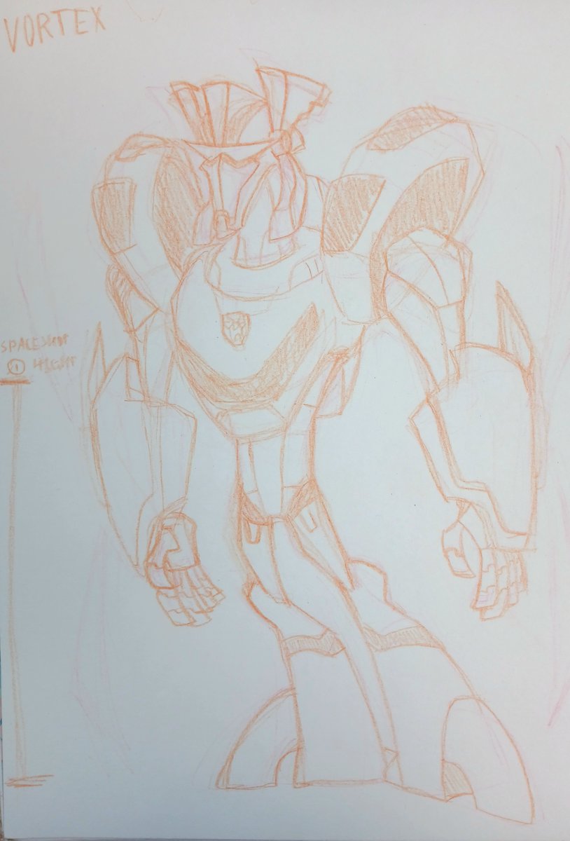 123Darken's tweet photo. Vortex (final design)
The strongest and most resilient member of the rescue bot squad.
A bit aggressive
But hey, nobody's perfect ;)
(And yes, gropinghim ALLOWED)
Art by: #PWG #Darken
It's: #Transformers #TransformersFanArt #TransformersRBM #Vortex #Concept #ConceptArt #Sketch https://t.co/cSOOqqqGy3