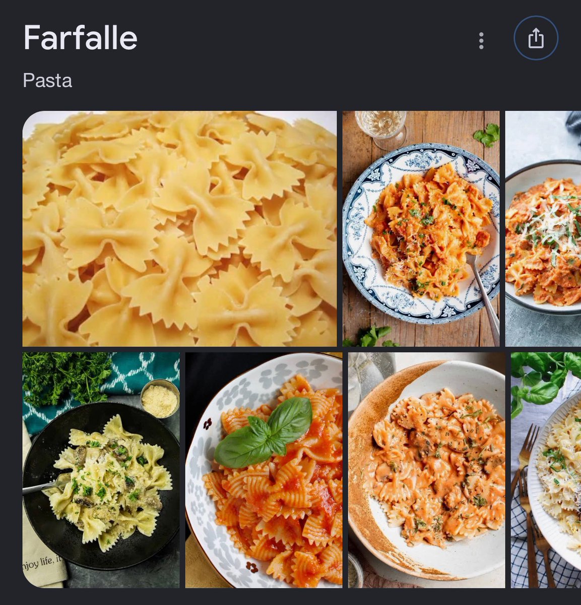 BowsOrTies's tweet photo. Omg tonight I am eating farfalle pasta and I was like how cute would it be for Camy to have introduced Camella to this pasta knowing she luvs bows so much, she could never stop loving him so cutesy https://t.co/vGzlvAZI4Y