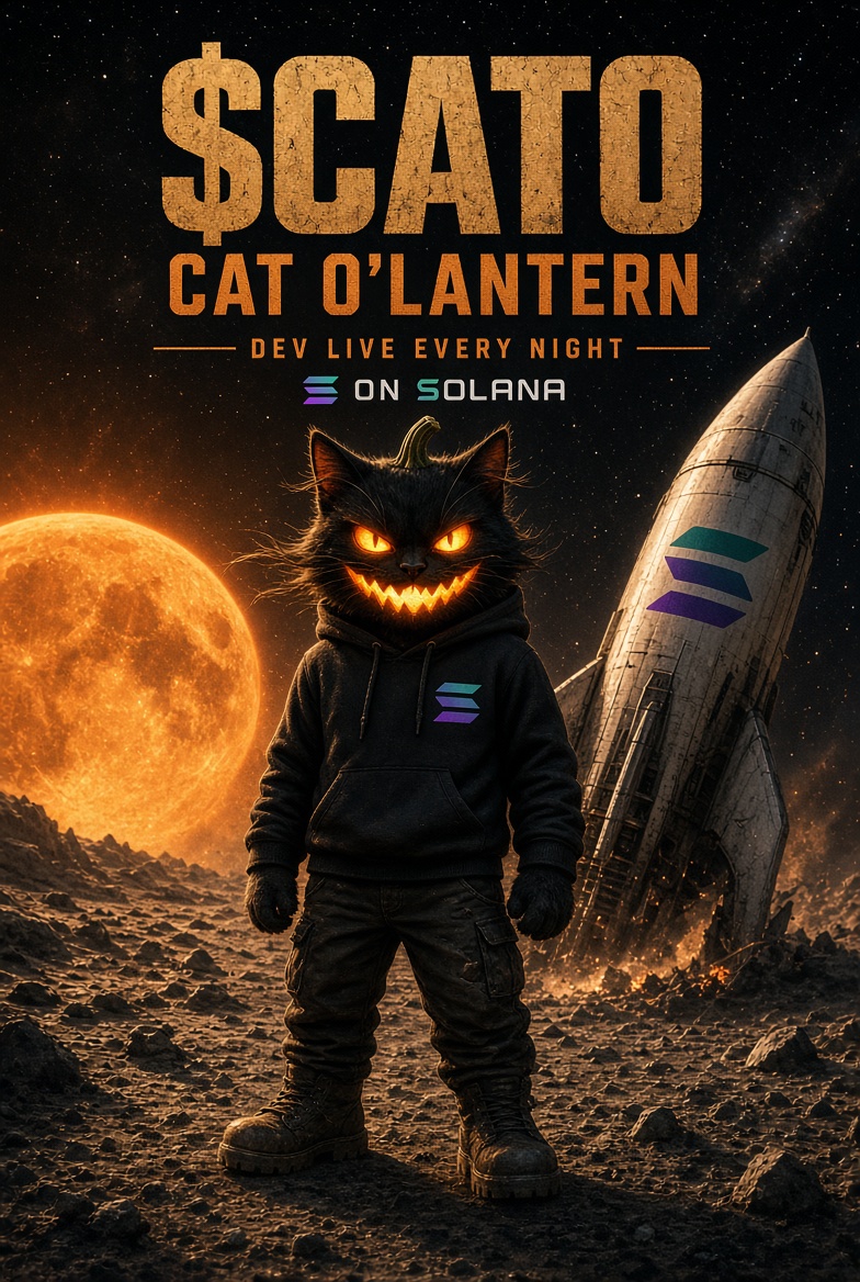 CatOLanternSOL's tweet photo. We're not here for a candle!!!!
We’re here for the whole harvest!!!!
$CATO didn’t come this far to fold on the moon🌙

💎Lock in
💪Hold your bags.
🔥Dev live every night.

The grin stays lit🎃🔥
The stem stays up💥
The rocket stays fueled🔥🚀
If you’re still here after dark, you already know what this is!!
Hold!!!
Show up live!!
Let the rest cope🤣😎😎😎
$CATO

GeNwBZWJcWQAkLDdty7geii9xSjtCuga1qE9DDzLpump