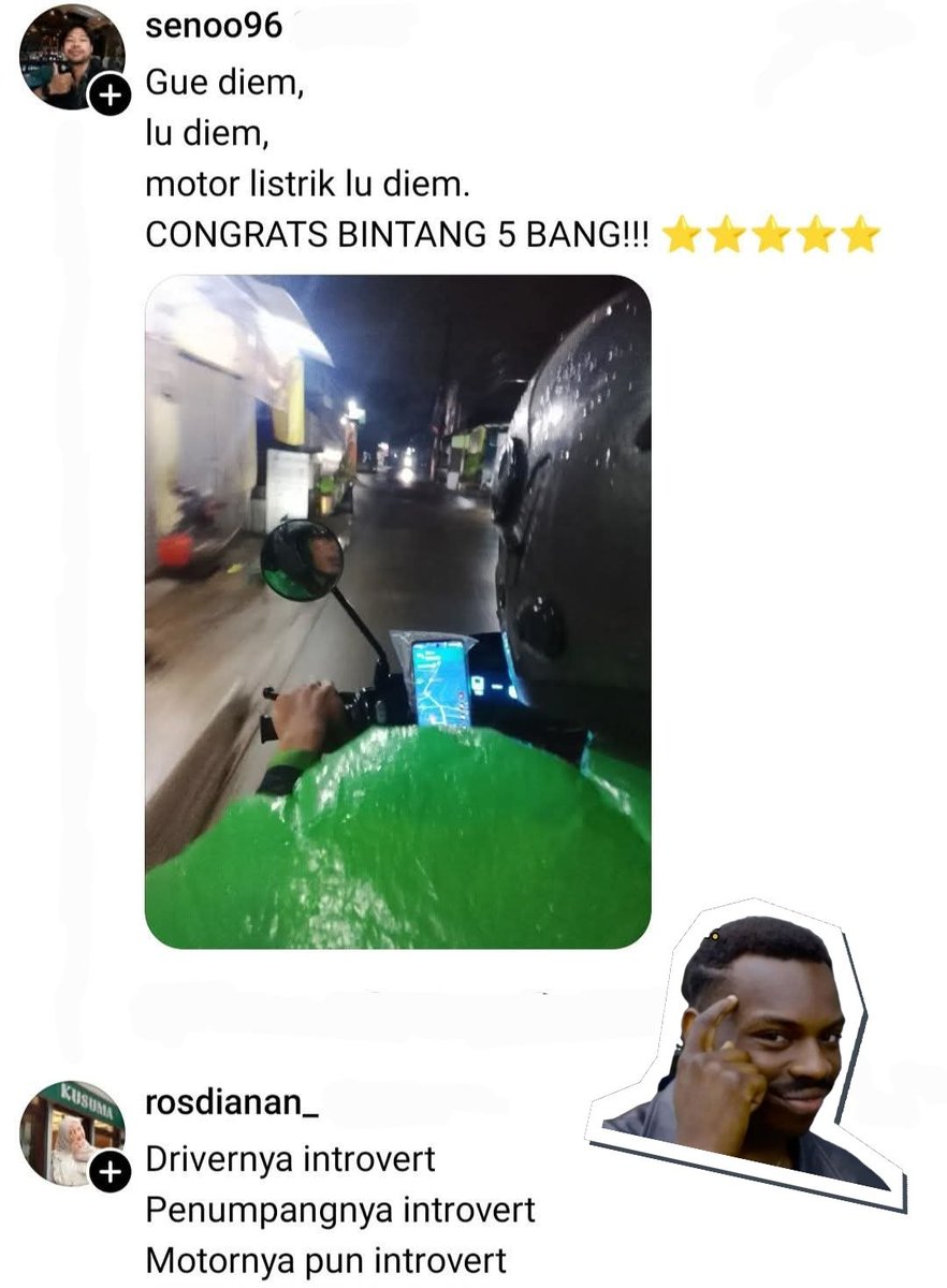 KucengTerbanggg's tweet photo. Nah kan udah cocok sama2 nyaman 😅 https://t.co/MaqG1YsEtq