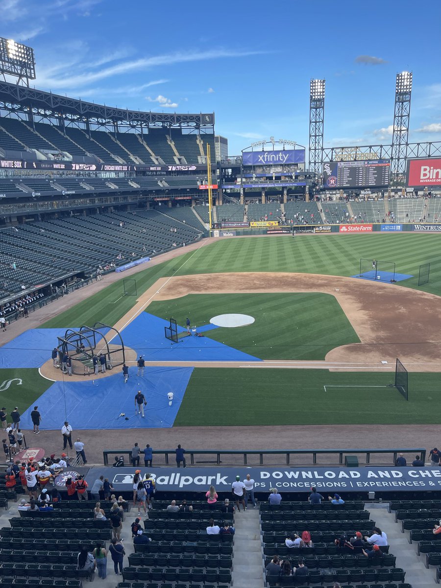 markneal33's tweet photo. I went to a @whitesox game 2 years ago. They were on track for the worst record in MLB history. They were going to trade Crochet &amp; the 4 guys next to us, who had been season tickets holder for 40+ years were going to drop the tix. No one was there, empty. Playoffs 2 years later. https://t.co/0kLgekaxfO