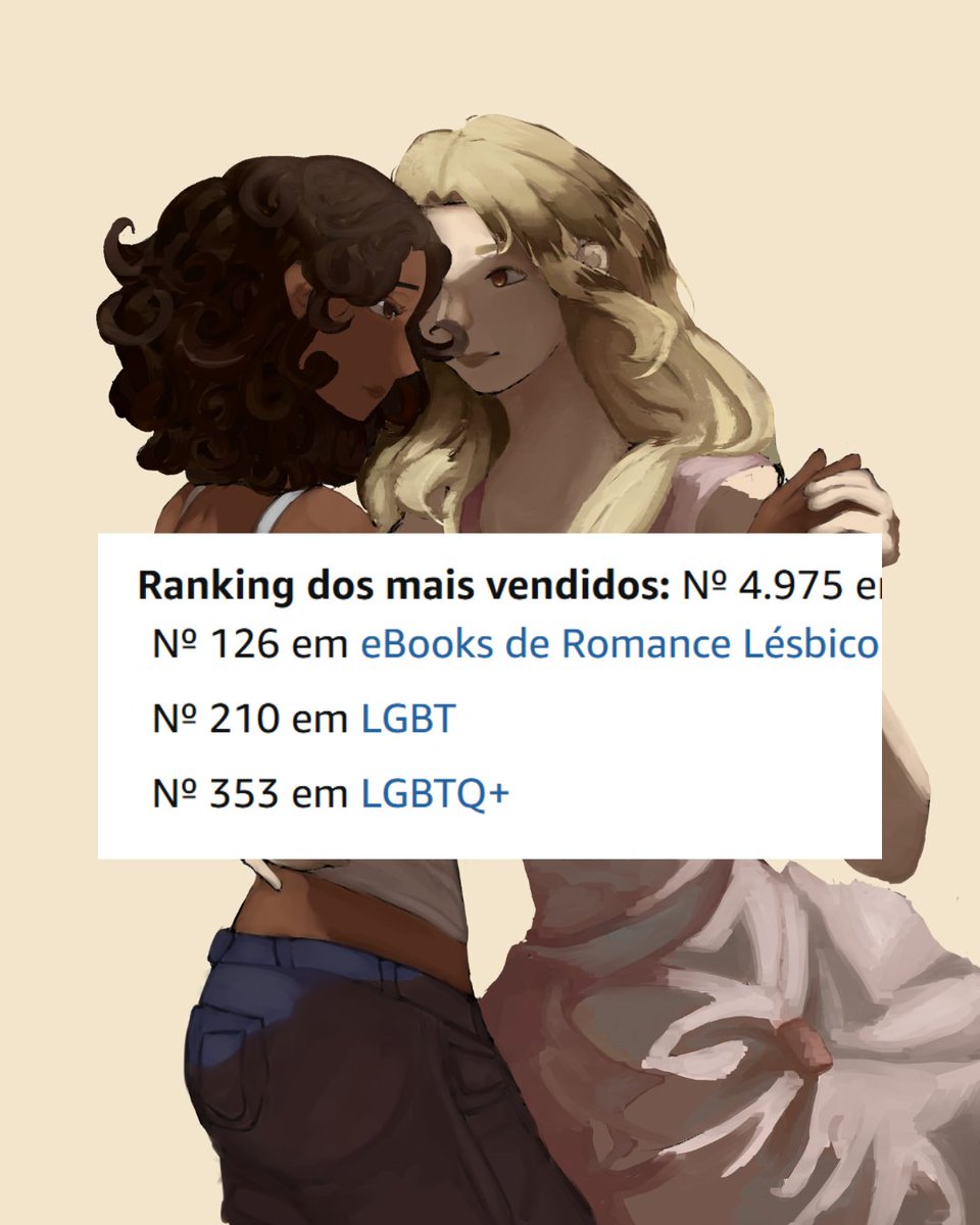 millasousaf's tweet photo. Notas de Rodapé não para de subir 
(na verdade caiu posição pq esqueci de tirar o print kkkkkkkkkk)
Meu novo romance sáfico já está disponível na Amazon
Vem ajudar minhas garotas a subirem mais ⬆️

https://t.co/Y3XaB4yn7h https://t.co/s5tAR9564h