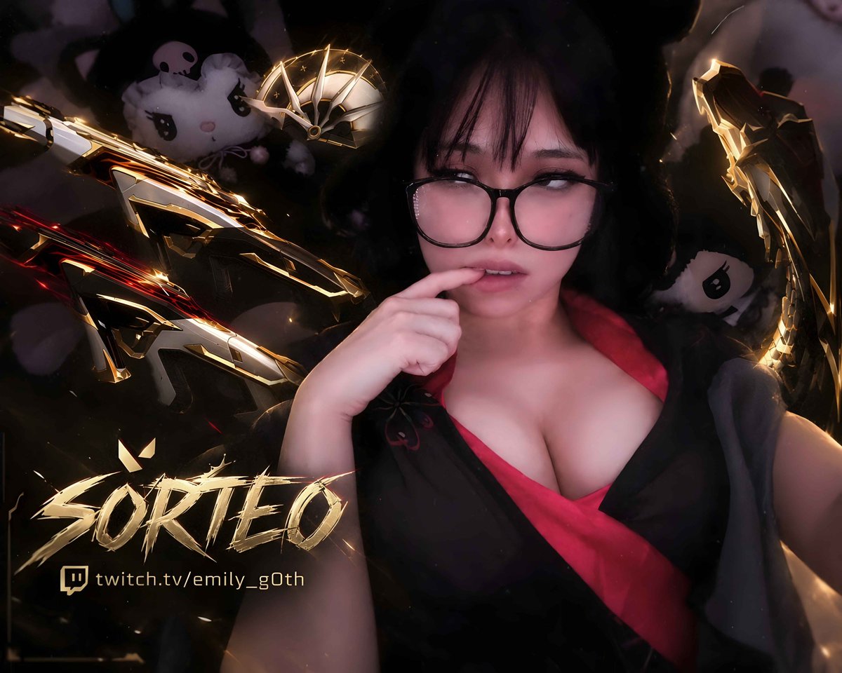 Emily_g0th's tweet photo. 🎁 ¡SORTEO 3 PAQUETES CHAMPIONS 2026 DE VALORANT! 🎁

Para participar:
🖤 Sígueme @emily_g0th
🖤 Etiqueta a 2 amigos :3

📅 Hasta el 3 de octubre.

🏆 3 GANADORES, elegidos EN VIVO en mi Twitch: emily_g0th

⚠️ Debes estar en el stream al momento del sorteo.

¡Mucha suerte! ❤️ https://t.co/5B9vv1GVii