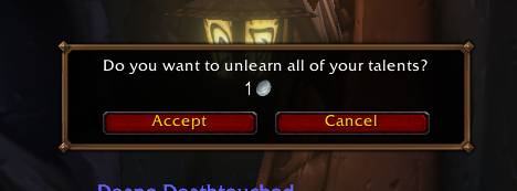 piki_op's tweet photo. Respectear los talentos ahora cuesta 1 de plata, esto es obviamente solo para la beta y que podamos testear más builds. 

#WoWForever https://t.co/BSBGbJMD92