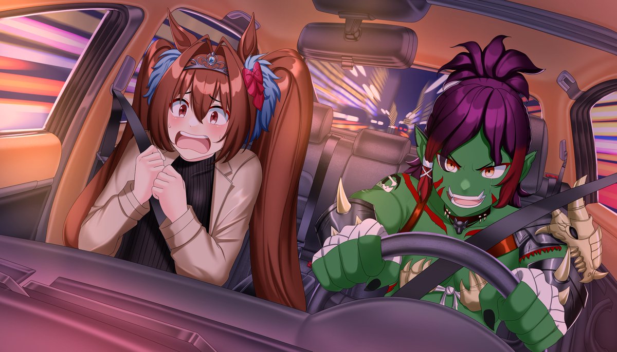 AzkangiDraguma's tweet photo. CHATARRA HUMANA NO ES
                         MÁS RÁPIDA QUE DRAGÓN!

Así es me robe a una Daiwa del hipódromo 😆
Muchas gracias por el YCH! Me encanta! 😊 https://t.co/NEDPq4bunY