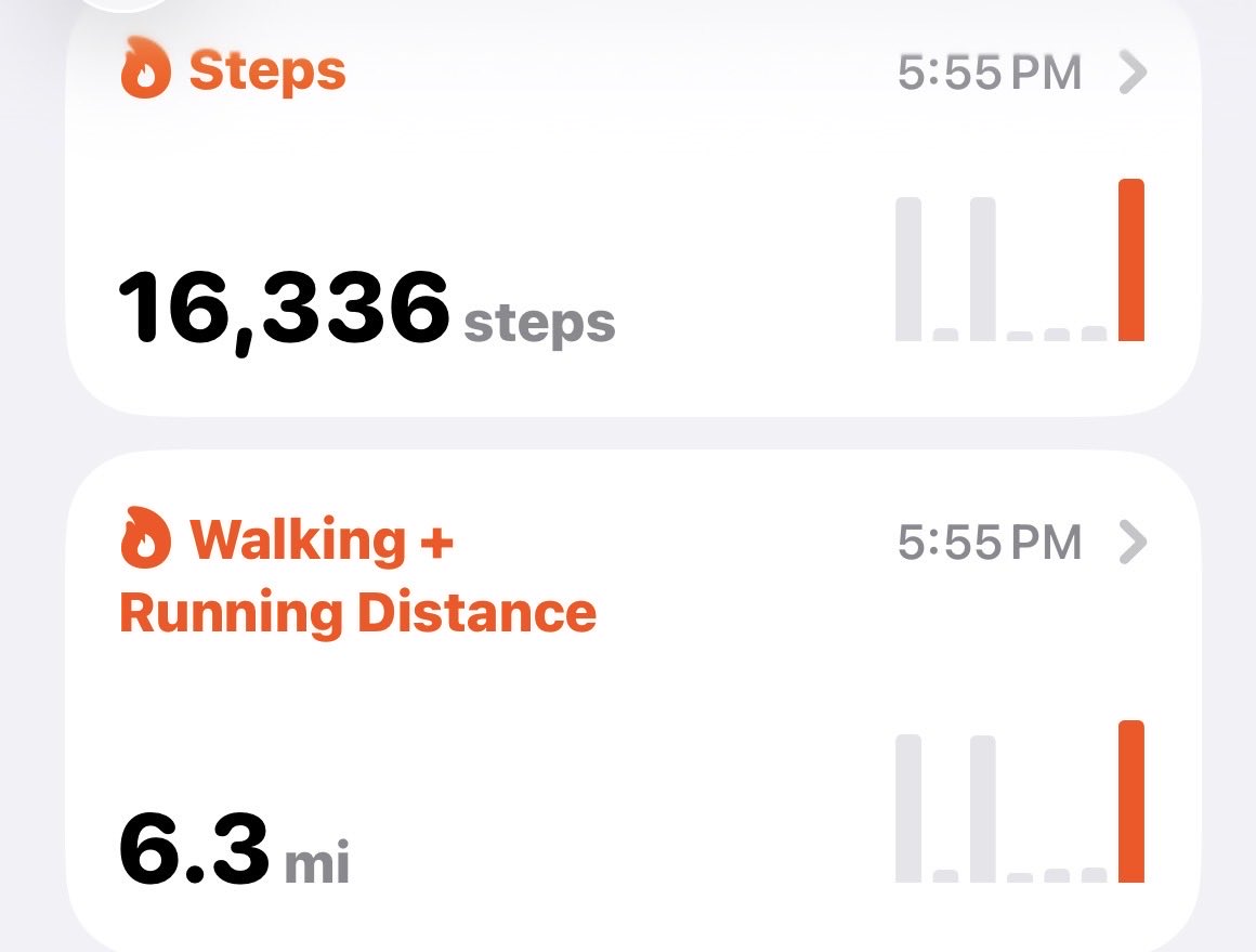 Alana_Nicholas_'s tweet photo. @CoachDanGo Agree!  It's easy to hit 4-6 miles without thinking about it. I just need a strategy to tone up and work my stomach.  

Let’s go https://t.co/Q3RTHsxSRK