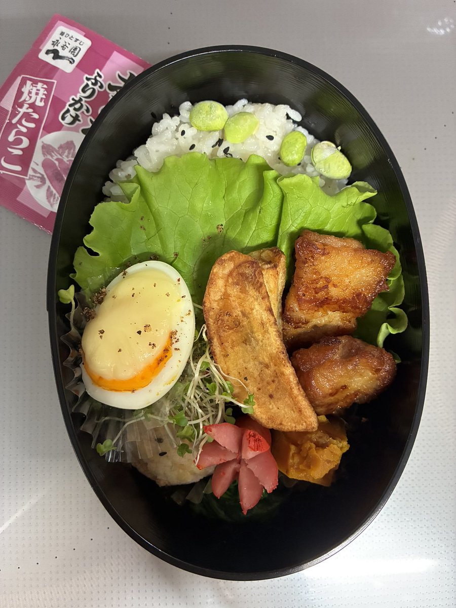 Obasan0141's tweet photo. #hakoyabento #lala弁当 #THERMOS #スリム弁当箱 #高校生弁当 #弁当記録 #お弁当作り楽しもう部 https://t.co/YaRXBZSO76