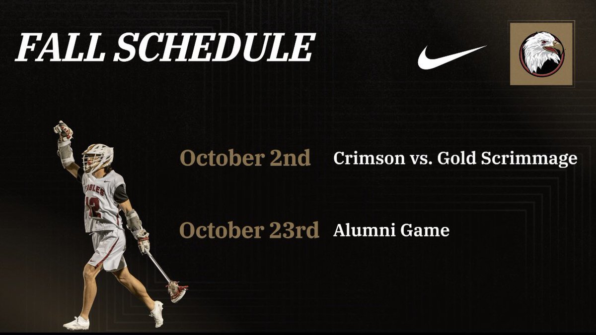 BridgewaterMLAX's tweet photo. Fall plans. https://t.co/tpJYeD39Mf