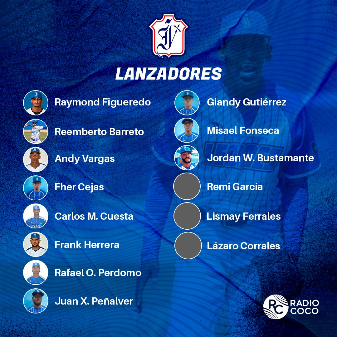Radio_COCOnline's tweet photo. ⚾️🧢🦁 Este será el roster de #Industriales en la #65SNB https://t.co/pAzh6WUt7B